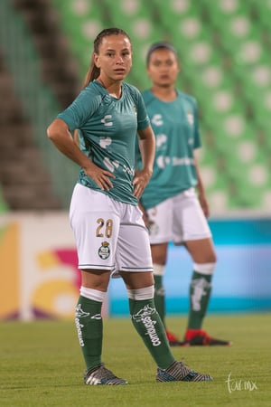 Linda Valdéz 28 | Santos vs Atlas jornada 16 apertura 2018 femenil