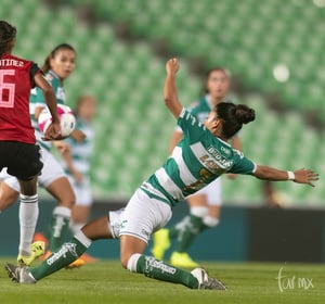 Brenda Guevara 7 | Santos vs Atlas jornada 16 apertura 2018 femenil
