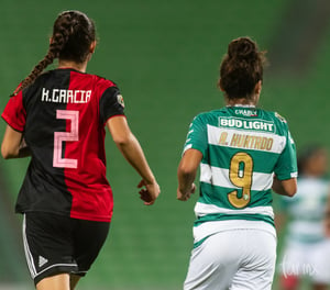 Karla Garcia 2, Joseline Hernández Hurtado 9 | Santos vs Atlas jornada 16 apertura 2018 femenil