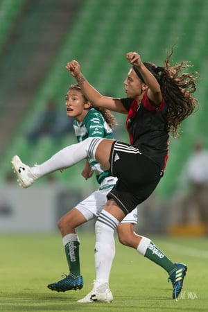 Claudia Ibarra 11, Nancy Quiñones 11 | Santos vs Atlas jornada 16 apertura 2018 femenil