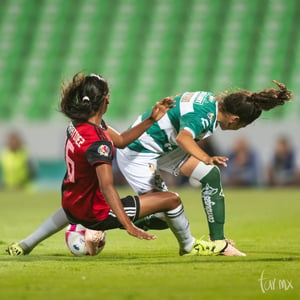 Mitzi Martínez 16, Andrea Hurtado 9 | Santos vs Atlas jornada 16 apertura 2018 femenil