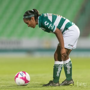 Yahaira Flores 8 | Santos vs Atlas jornada 16 apertura 2018 femenil