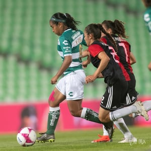 Yahaira Flores | Santos vs Atlas jornada 16 apertura 2018 femenil