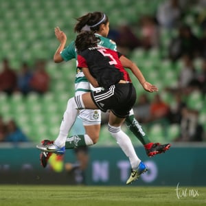 Alejandra Franco 5 | Santos vs Atlas jornada 16 apertura 2018 femenil
