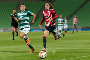 Maria Nuñez | Santos vs Chivas jornada 12 apertura 2018 femenil