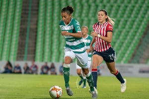 Brenda Guevara | Santos vs Chivas jornada 12 apertura 2018 femenil