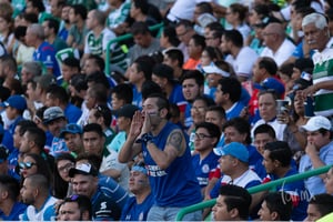 Afición celeste | Santos vs Cruz Azul jornada 7 apertura 2018