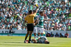 Tarjeta amarilla | Santos vs Leon jornada 9 apertura 2018