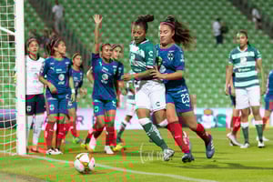 Santos vs Monterrey jornada 9 apertura 2018 femenil
