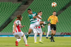 Yahaira Flores | Santos vs Necaxa jornada 10 apertura 2018 femenil