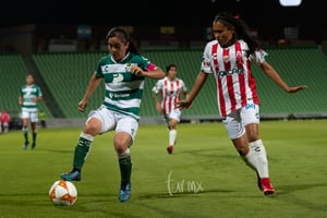 Grecia Ruiz | Santos vs Necaxa jornada 10 apertura 2018 femenil
