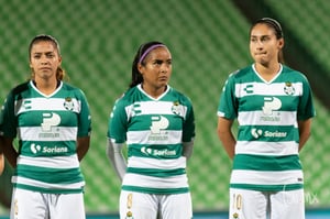 Brenda López 6, 
Yahaira Flores 8, 
Ana Arvizu 10

@b.lopez06 @ | Santos vs Querétaro jornada 14 apertura 2018 femenil