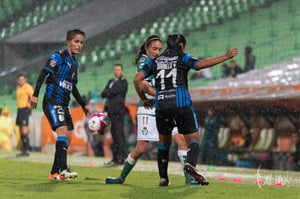 Nancy Quiñones 11 | Santos vs Querétaro jornada 14 apertura 2018 femenil