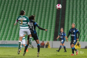 María Núñez
#3
Defensa Central | Santos vs Querétaro jornada 14 apertura 2018 femenil