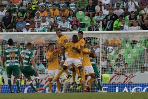 Gol de cabecita Rodriguez | Santos vs Tigres jornada 5 apertura 2018