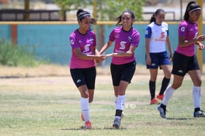 festejo de gol | Aztecas FC vs Esffem Zacatecas femenil sub 17