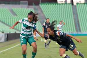 Guerreras vs Águilas, Wendy Morales, Cinthya Peraza | Santos vs America jornada 15 apertura 2019 Liga MX femenil