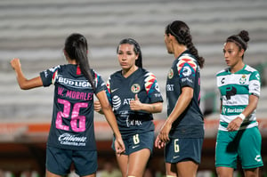 Guerreras vs Águilas, Wendy Morales, Marcela Valera, Esmeral | Santos vs America jornada 15 apertura 2019 Liga MX femenil