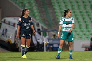 Guerreras vs Águilas, Jana Gutiérrez, Ashly Martínez | Santos vs America jornada 15 apertura 2019 Liga MX femenil