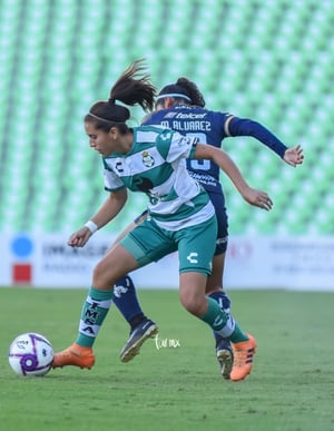 Karyme Martínez | Santos vs Atlético San Luis jornada 16 apertura 2019 Liga MX femenil
