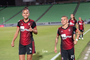 Norali Armenta, María Martínez | Santos vs Atlas jornada 8 apertura 2019 Liga MX femenil