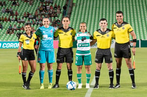 capitanas, Ana Paz, Cinthya Peraza | Santos vs Atlas jornada 8 apertura 2019 Liga MX femenil