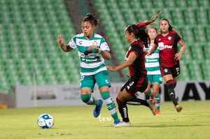Alejandra Franco, Alexxandra Ramírez | Santos vs Atlas jornada 8 apertura 2019 Liga MX femenil