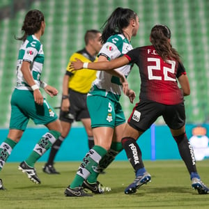 Fátima Delgado, Ana Gutiérrez | Santos vs Atlas jornada 8 apertura 2019 Liga MX femenil