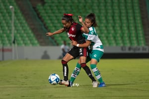 Alejandra Franco | Santos vs Atlas jornada 8 apertura 2019 Liga MX femenil