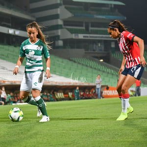 Linda Valdéz 28, María Sánchez 14 | Santos vs Chivas J12 C2019 Liga MX Femenil