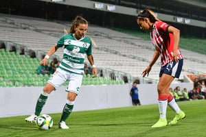 Linda Valdéz 28, María Sánchez 14 | Santos vs Chivas J12 C2019 Liga MX Femenil