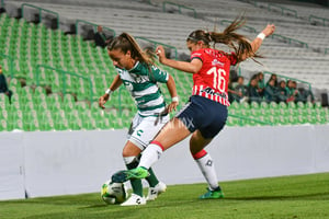 Linda Valdéz, María Sánchez 14 | Santos vs Chivas J12 C2019 Liga MX Femenil