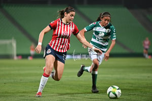 Norma Duarte 11, Nancy Quiñones 11 | Santos vs Chivas J12 C2019 Liga MX Femenil