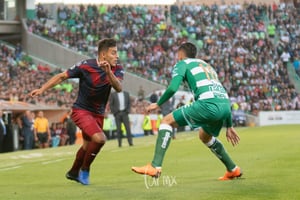 Alexis Vega, Diego Valdés | Santos vs Chivas J4 C2019 Liga MX