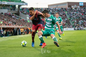 Alexis Vega, Jesús Angulo | Santos vs Chivas J4 C2019 Liga MX