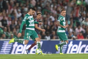 Diego Valdés, Brian Lozano | Santos vs Chivas J4 C2019 Liga MX