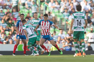 Jesús Molina, Fernando Gorriarán | Santos vs Chivas jornada 1 apertura 2019 Liga MX