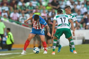Brian Lozano, Michael Pérez, Gerardo Arteaga | Santos vs Chivas jornada 1 apertura 2019 Liga MX