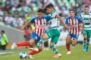 Gerardo Arteaga, Michael Pérez | Santos vs Chivas jornada 1 apertura 2019 Liga MX