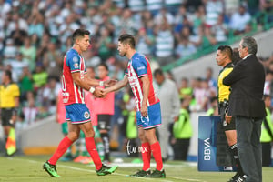 entra de cambio Oribe, Oribe Peralta | Santos vs Chivas jornada 1 apertura 2019 Liga MX