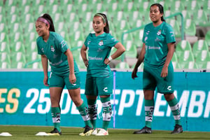 Cinthya Peraza, Aidé Pérez, Arlett Tovar | Santos vs Cruz Azul jornada 10 apertura 2019 Liga MX femenil
