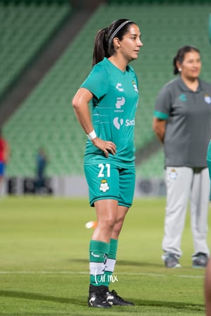 Leticia Vázquez | Santos vs Cruz Azul jornada 10 apertura 2019 Liga MX femenil