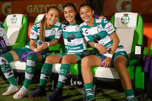 Marianne Martínez, Linda Valdéz, Brenda Guevara | Santos vs Cruz Azul jornada 10 apertura 2019 Liga MX femenil