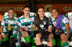 Paola Calderón, Ana Gutiérrez, Yahaira Flores, Joseline Hern | Santos vs Cruz Azul jornada 10 apertura 2019 Liga MX femenil