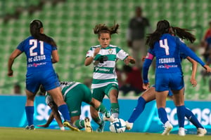 Abigail De Jesús, Jessica Tenorio, Karyme Martínez | Santos vs Cruz Azul jornada 10 apertura 2019 Liga MX femenil