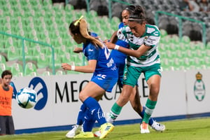 Rubí Ruvalcaba, Jessica Tenorio, Estela Gómez | Santos vs Cruz Azul jornada 10 apertura 2019 Liga MX femenil