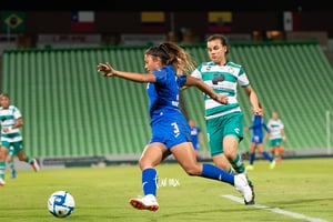 Guillermina Martínez, Isela Ojeda | Santos vs Cruz Azul jornada 10 apertura 2019 Liga MX femenil