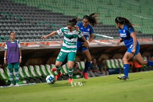 Daniela Delgado | Santos vs Cruz Azul jornada 10 apertura 2019 Liga MX femenil