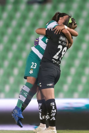 Alexxandra Ramírez, Wendy Toledo | Santos vs Cruz Azul jornada 10 apertura 2019 Liga MX femenil