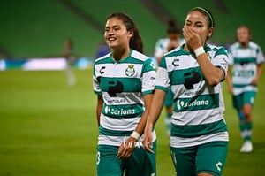Katia Estrada, Alexxandra Ramírez | Santos vs Cruz Azul jornada 10 apertura 2019 Liga MX femenil